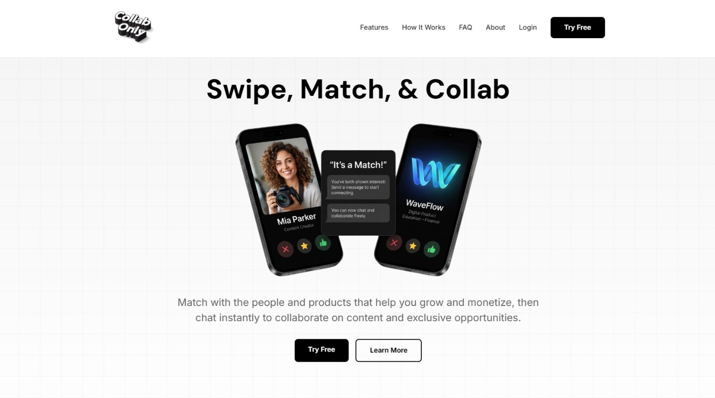 Collab Only screenshot 1